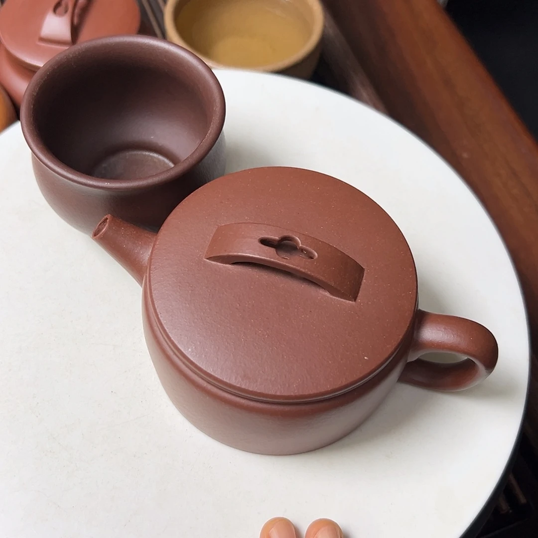 茶壶底槽青紫砂壶等传统