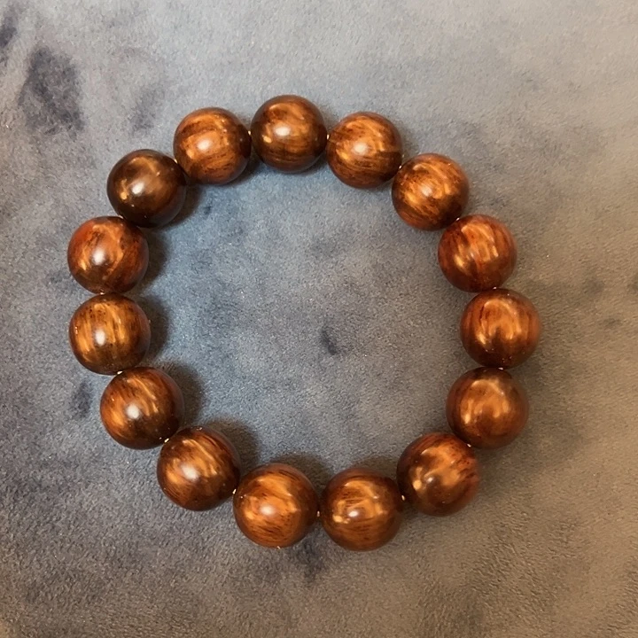 黄花梨/降香黄檀手串/手链1.5紫油梨土埋料