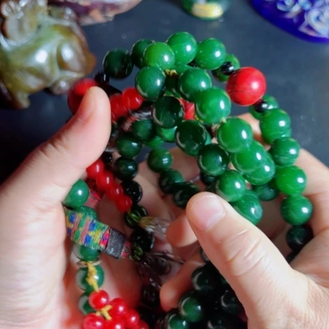 紫金钵盂菩提把件