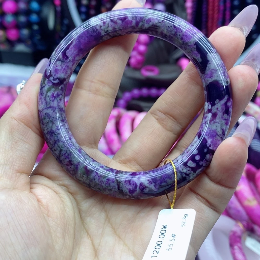 非金属珐琅199190主播推荐泥地紫樱花55-56圈口