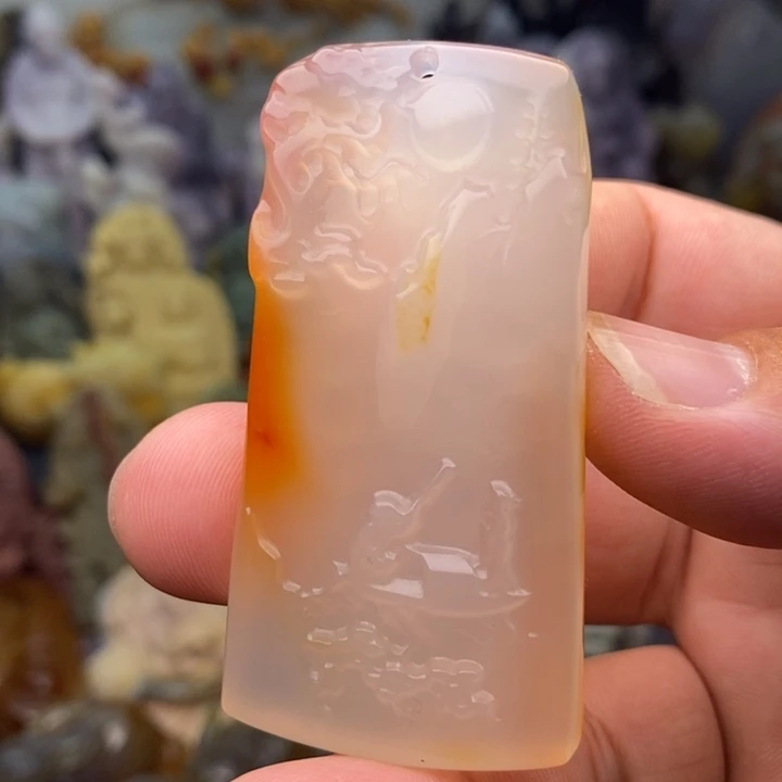 玛瑙/玉髓未镶嵌颈饰