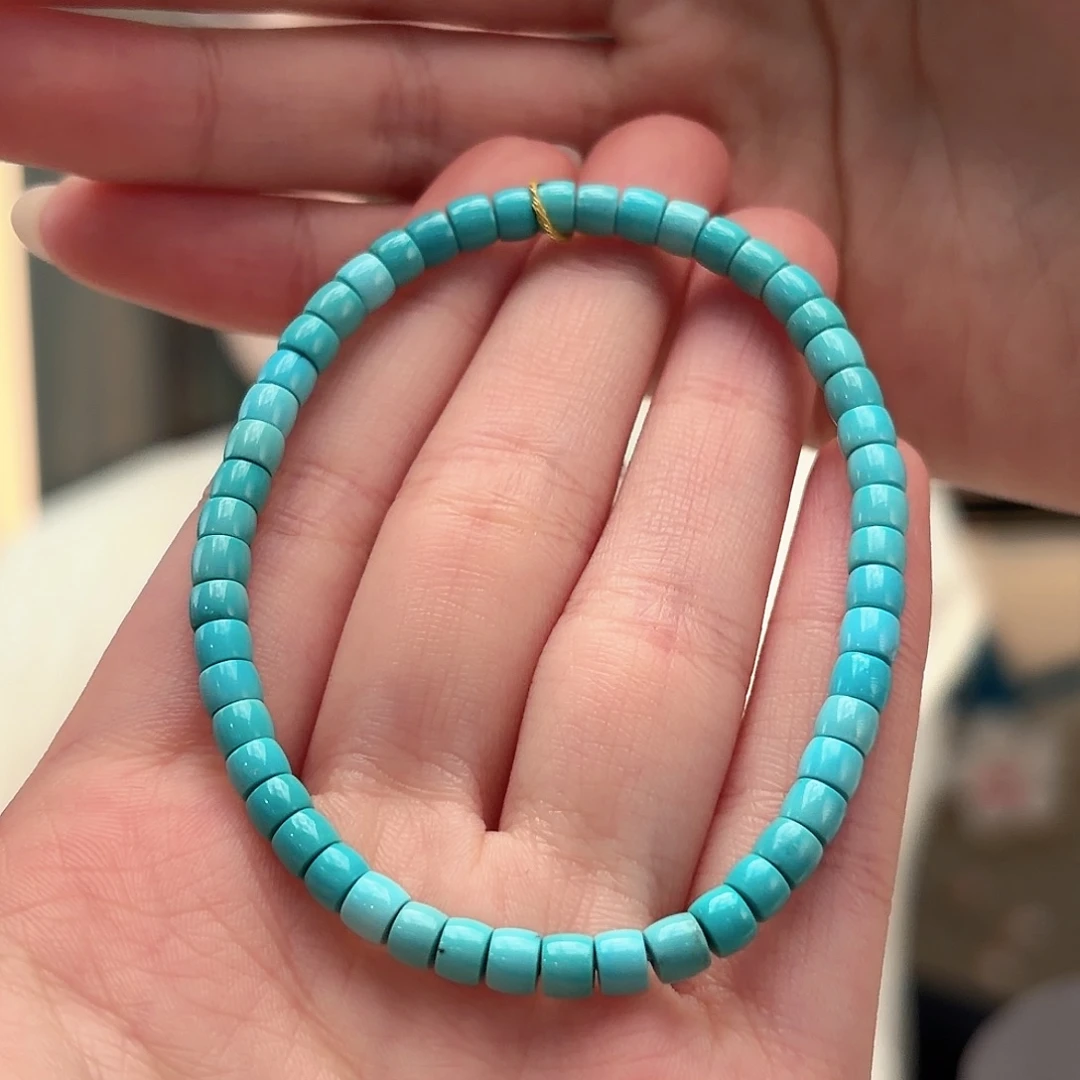 绿松石未镶嵌颈饰