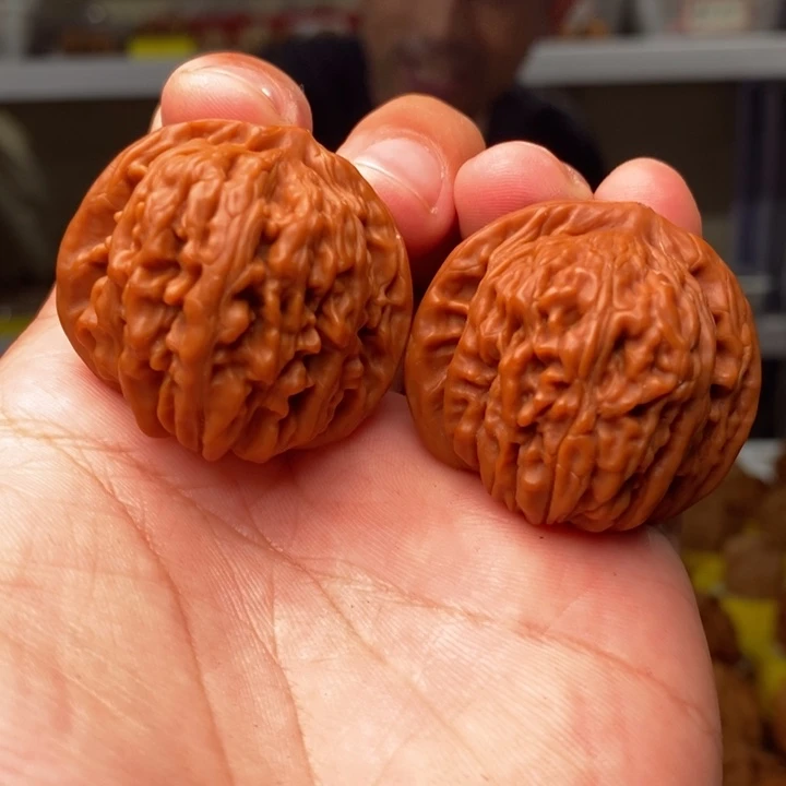 文玩核桃吊坠文玩核桃篓子37-38