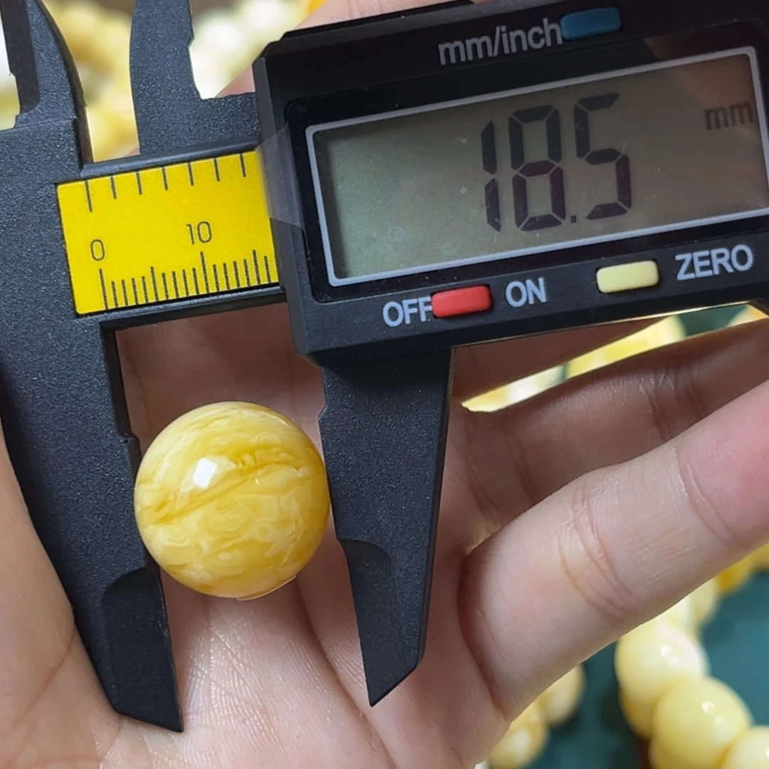 手串琥珀未镶嵌单珠圆珠