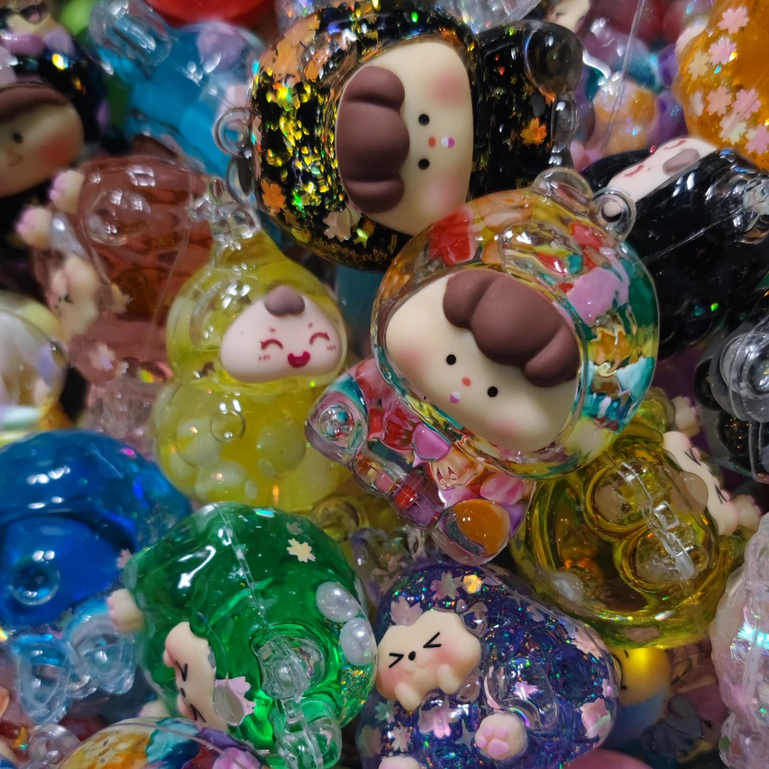 中号高端流沙摆件钥匙扣混推