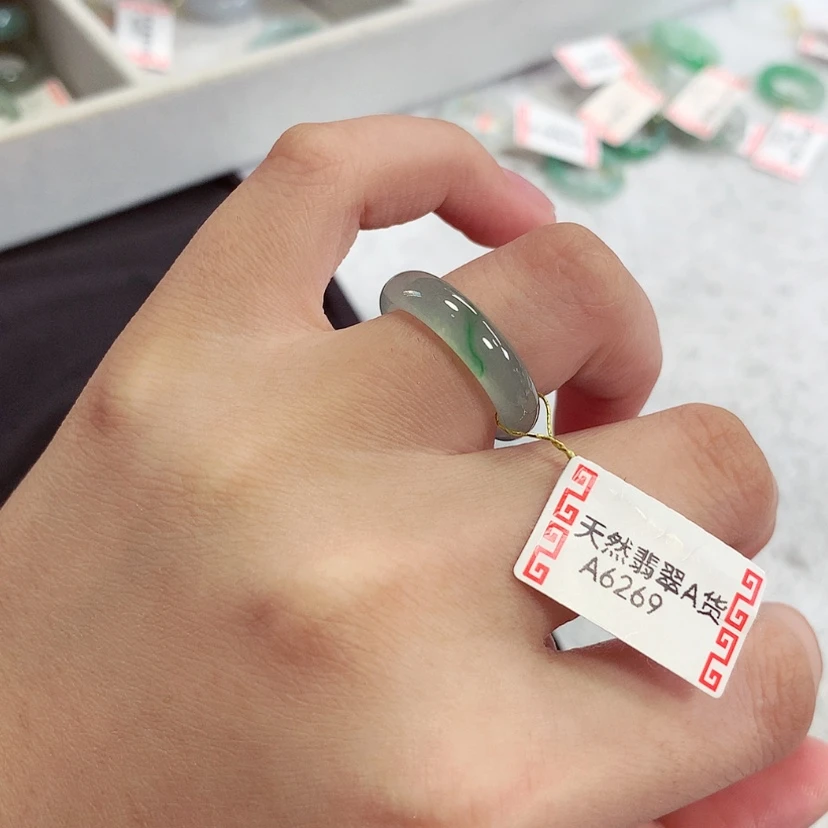 【闪购商品】未镶嵌戒指翡翠11号