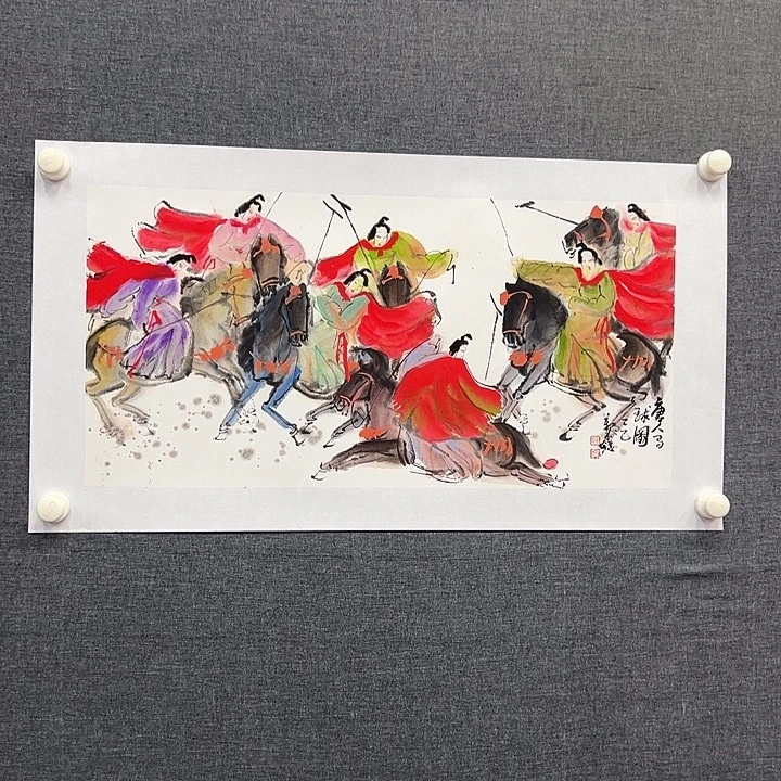 国画书画作品多次