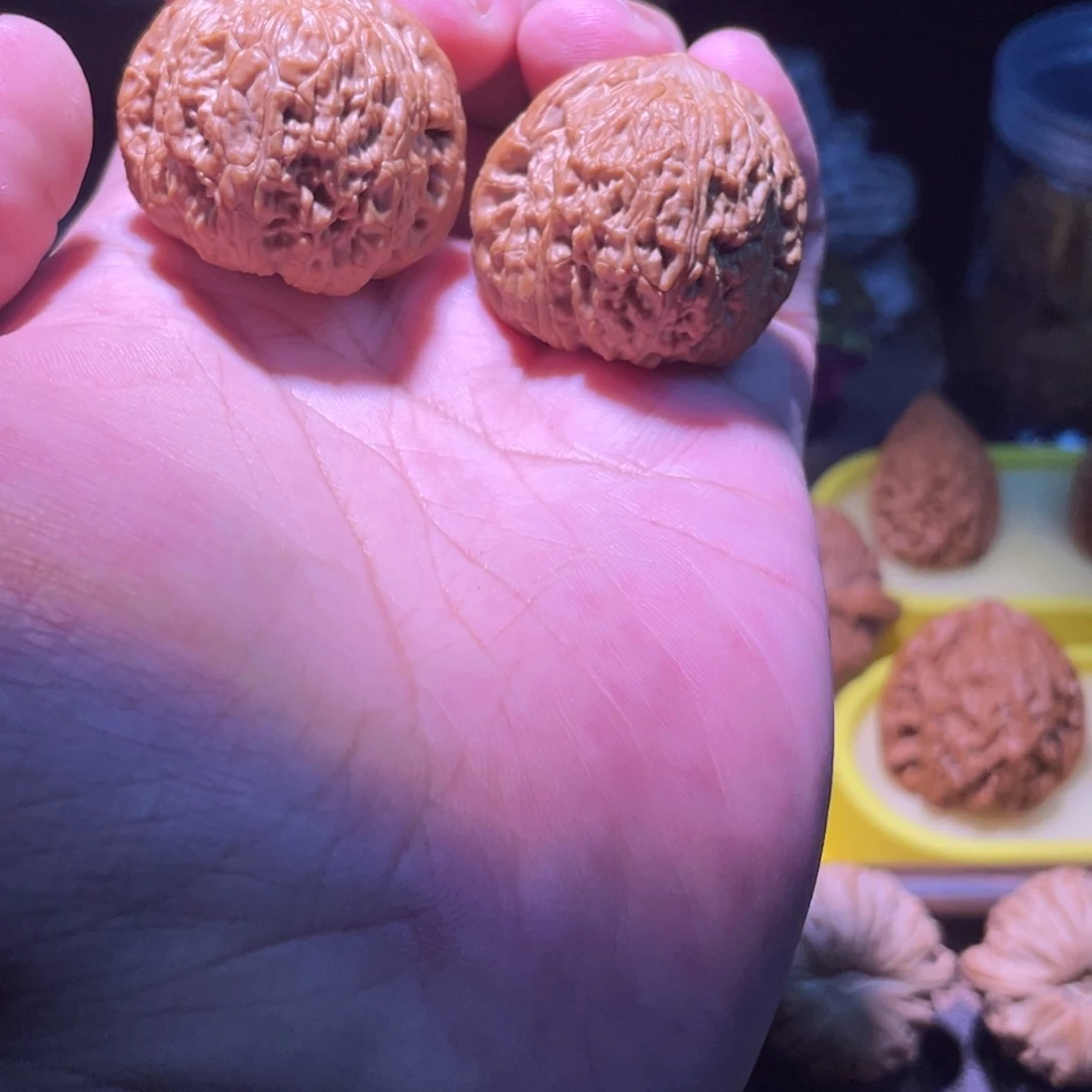 文玩核桃把件36全品小尺寸手捻绣球口袋宝