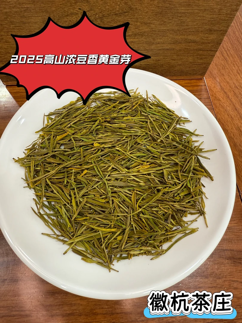 2025春茶黄金芽 高山浓豆香 耐泡口感好