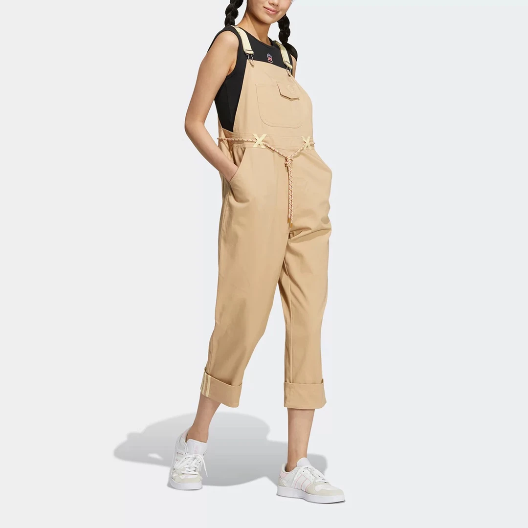 Adidas/阿迪达斯 W UTIL OVERALL 女子运动七分裤 HM2029