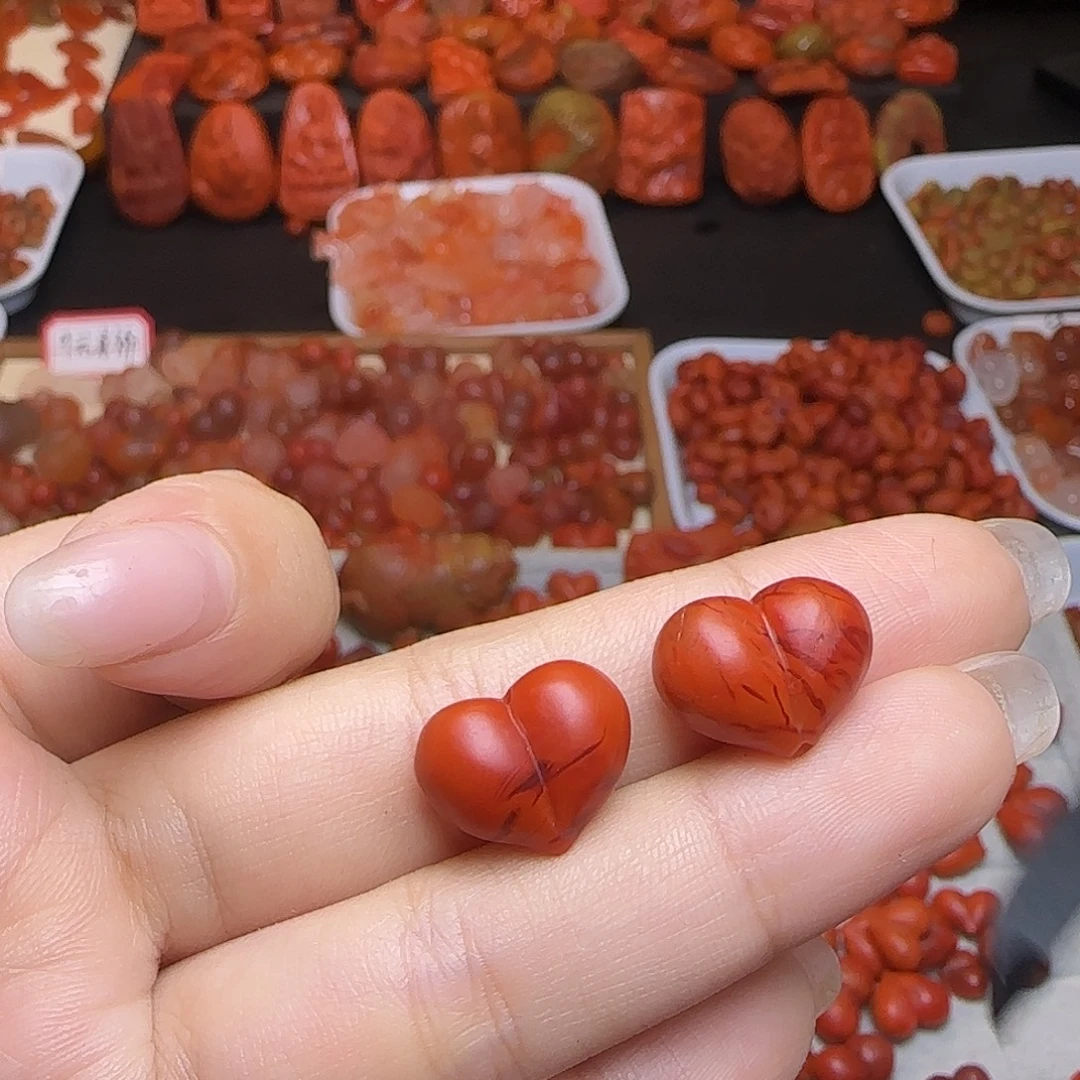 南红玛瑙未镶嵌吊坠(不含链)
