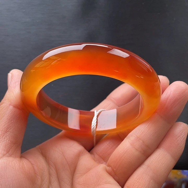 玛瑙/玉髓未镶嵌手镯56圈口