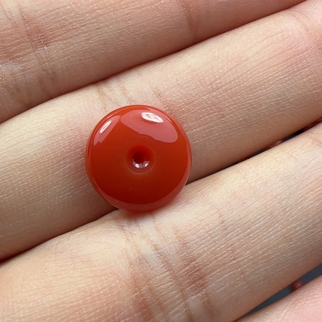 未镶嵌扣子南红玛瑙