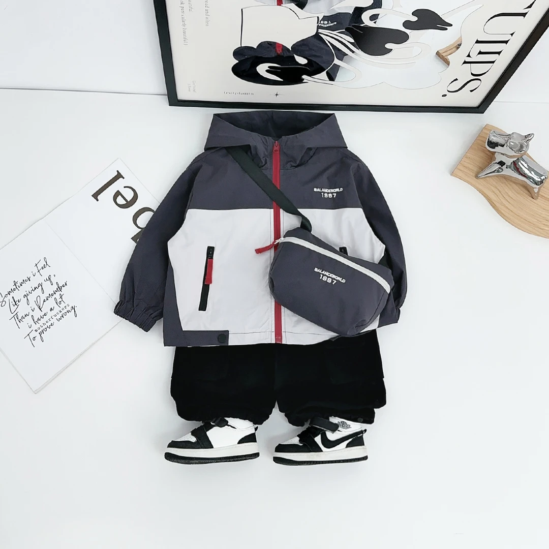 男童外套秋季2025新款秋装儿童夹克洋气宝宝 AC25122悠悠童话童装