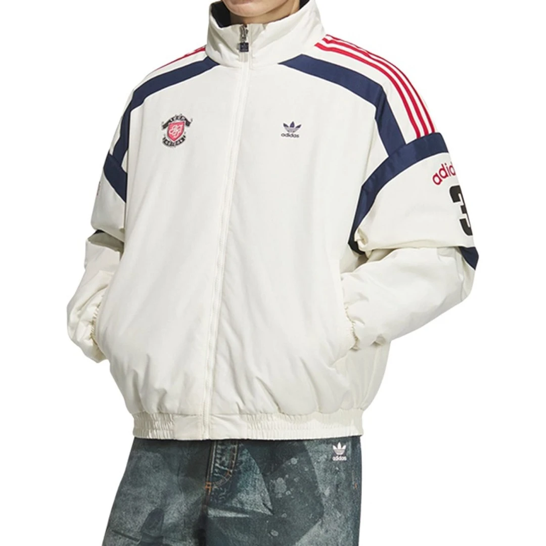 ADIDAS(阿迪经典)IHREVJKTM三叶草系列双面穿男子时尚外套KC0094