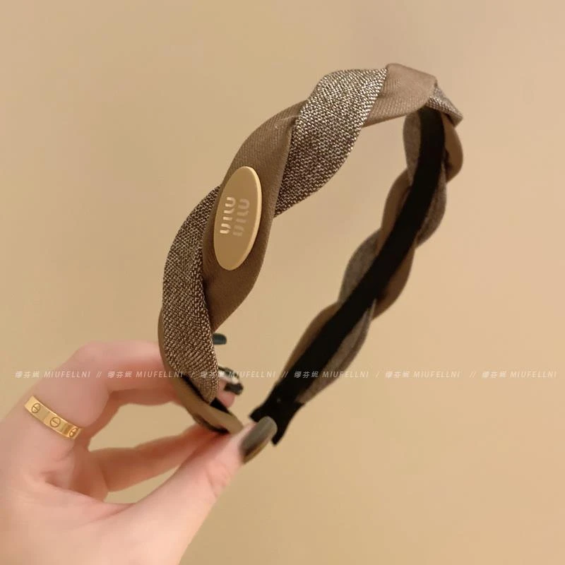 秋冬气质辫子发箍女2025新款高级感洋派压发洗脸发箍发夹适合短发