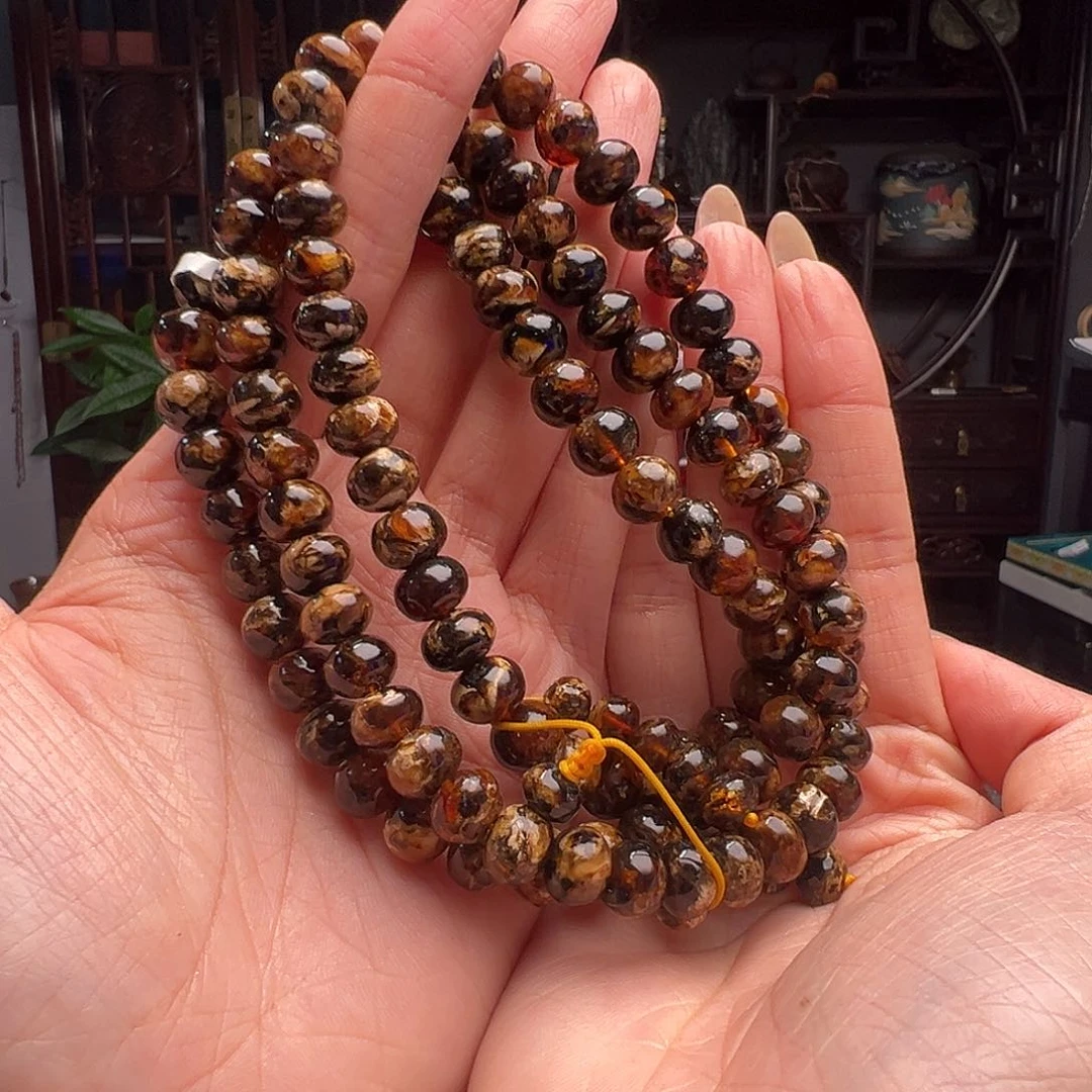 未镶嵌琥珀裸石抚顺琥珀20842九