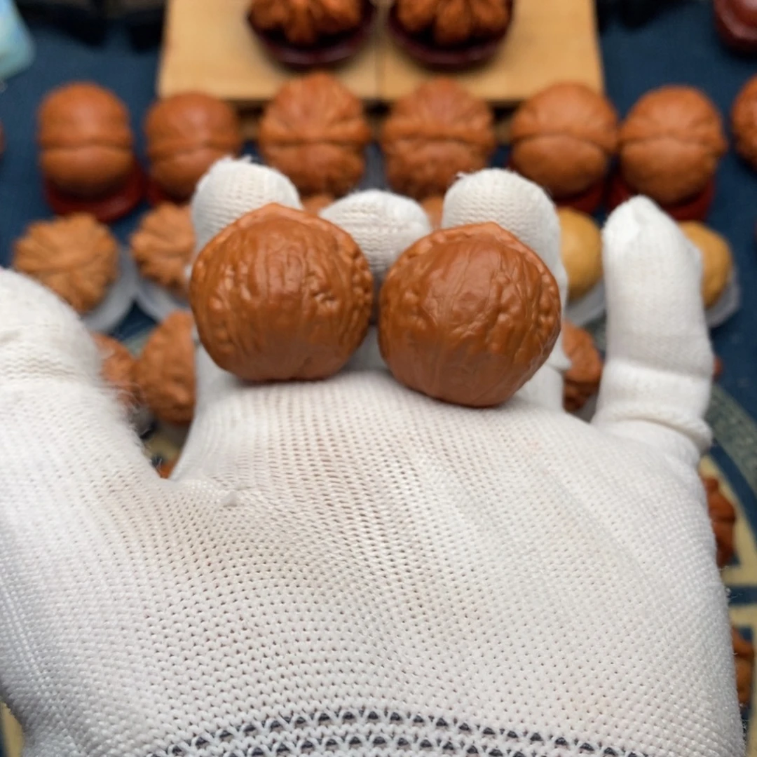 文玩核桃把件官帽