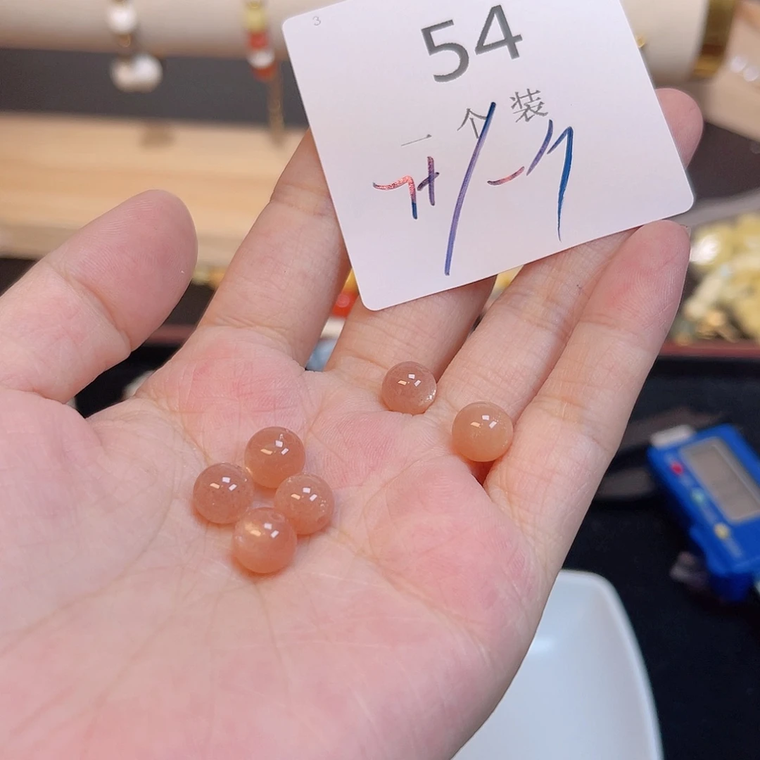 水晶珠宝半成品未镶嵌54 。