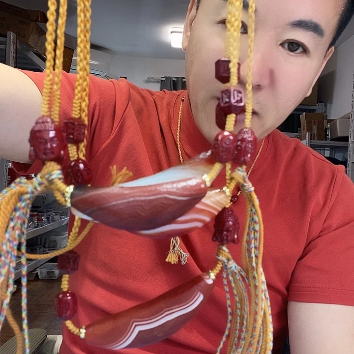 玛瑙/玉髓未镶嵌颈饰44