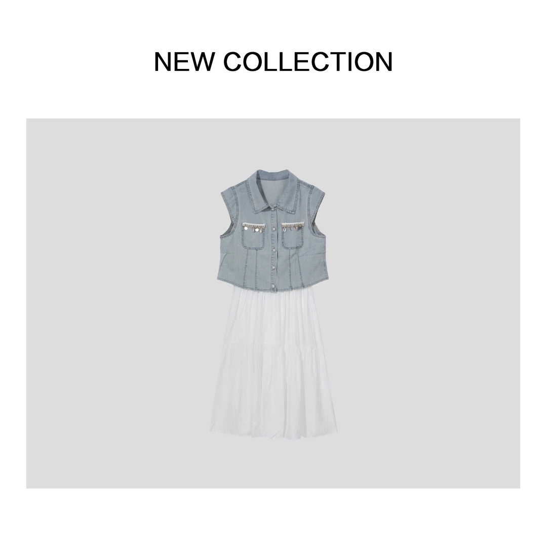 【程总专属】复古牛仔时尚连衣裙 L1526173