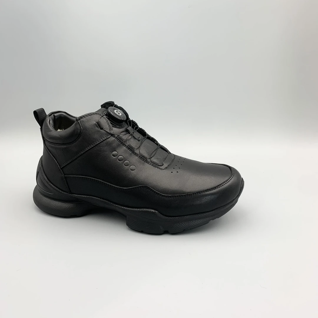 真皮休闲舒适时尚百搭羊毛内里男鞋52052