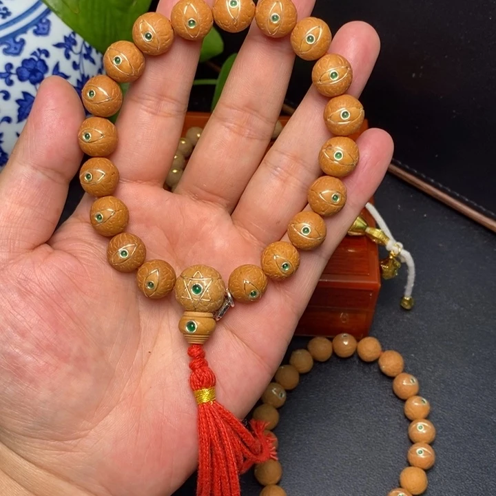 凤眼菩提手串S****室尼泊尔