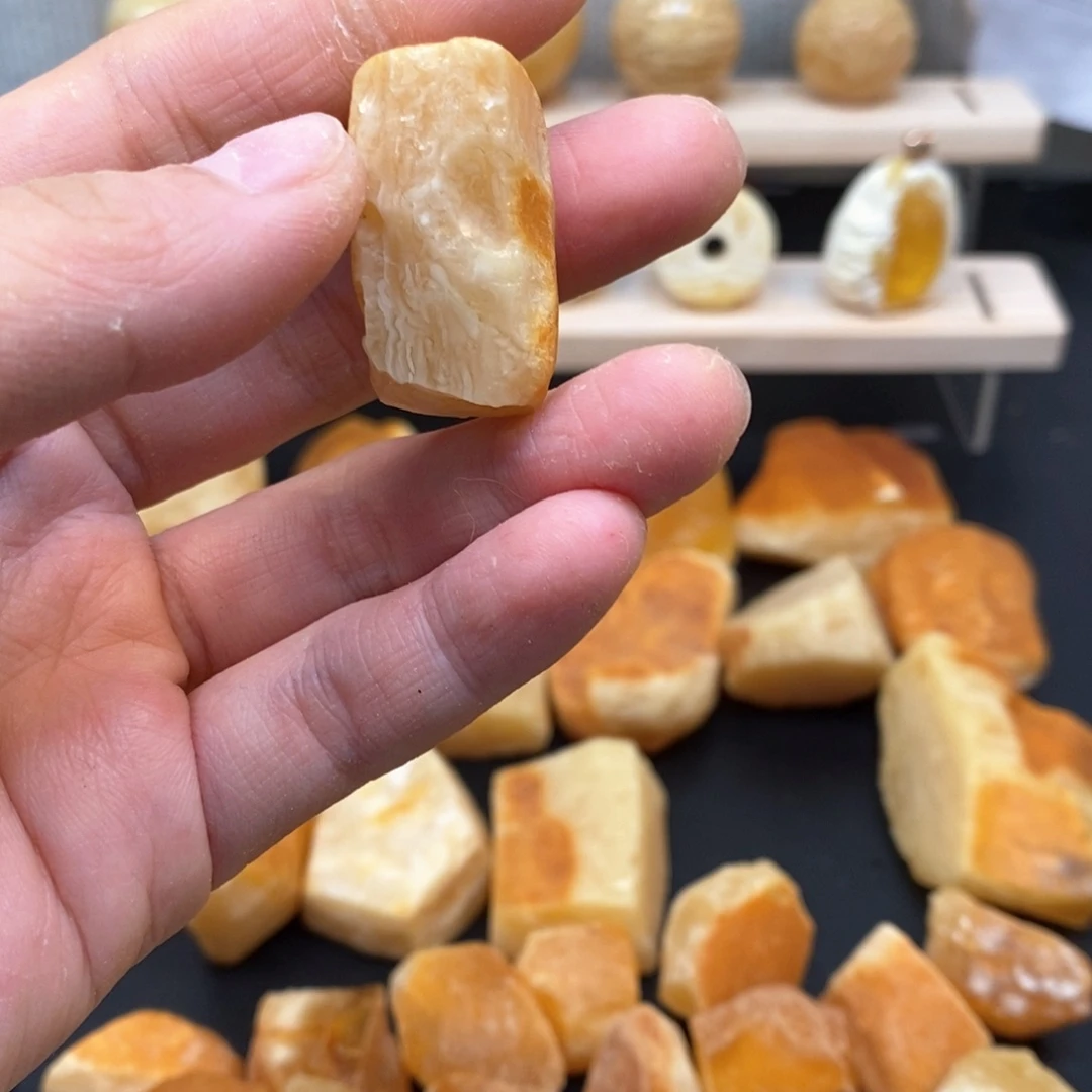 定制琥珀未镶嵌-****哧天然蜜蜡原石加工不退不换