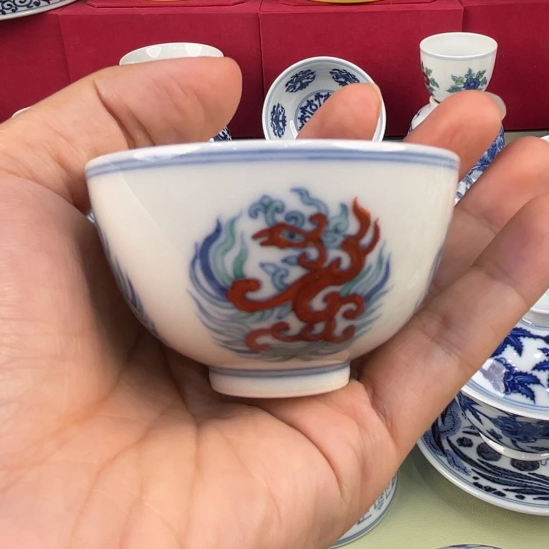 景德镇陶瓷手绘杯