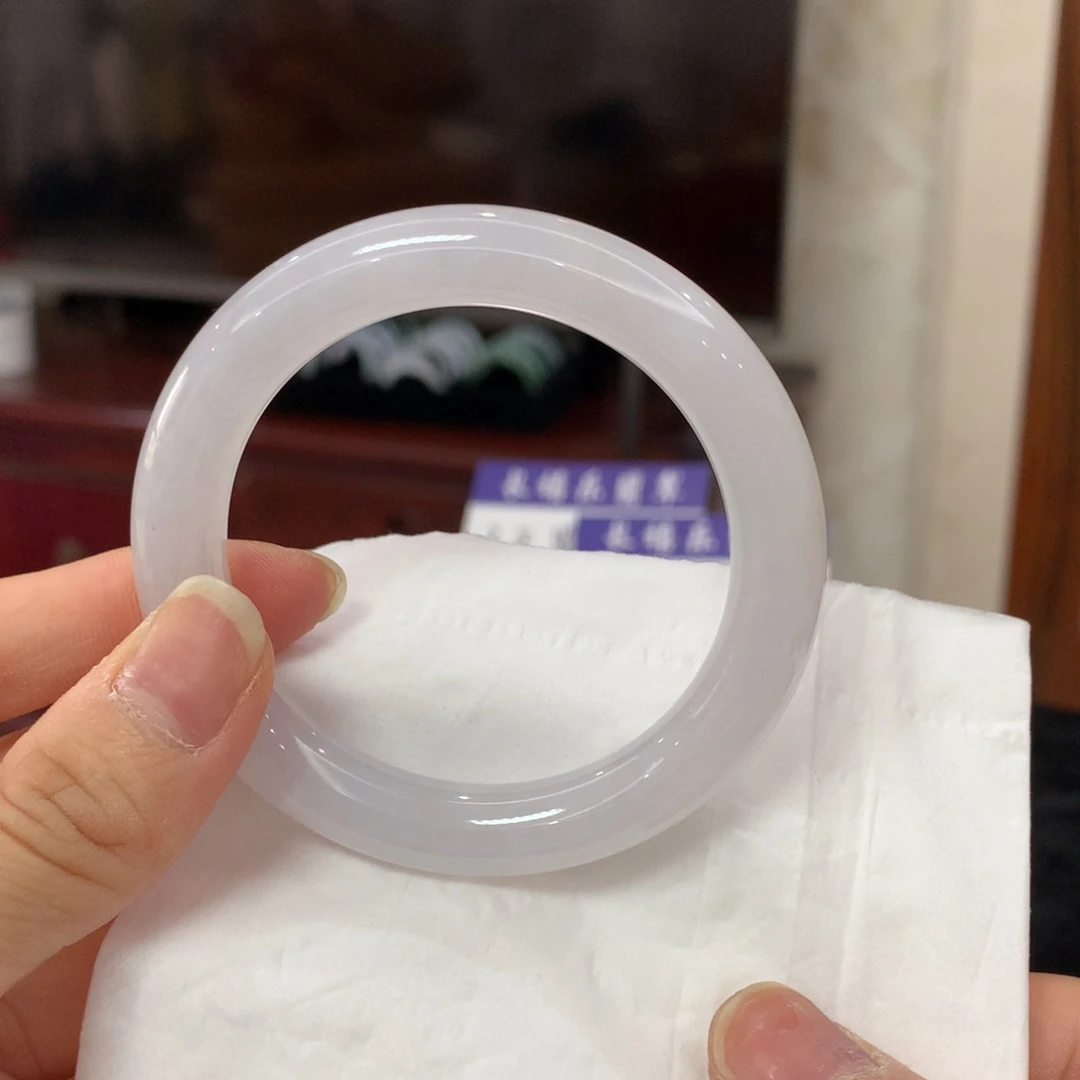 未镶嵌手镯翡翠翡翠手镯未镶嵌53圈口