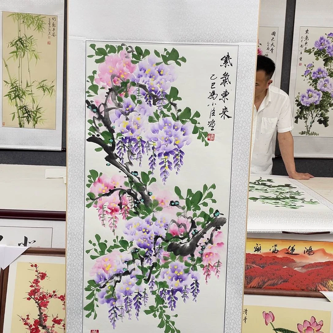 国画手绘作品手绘作品