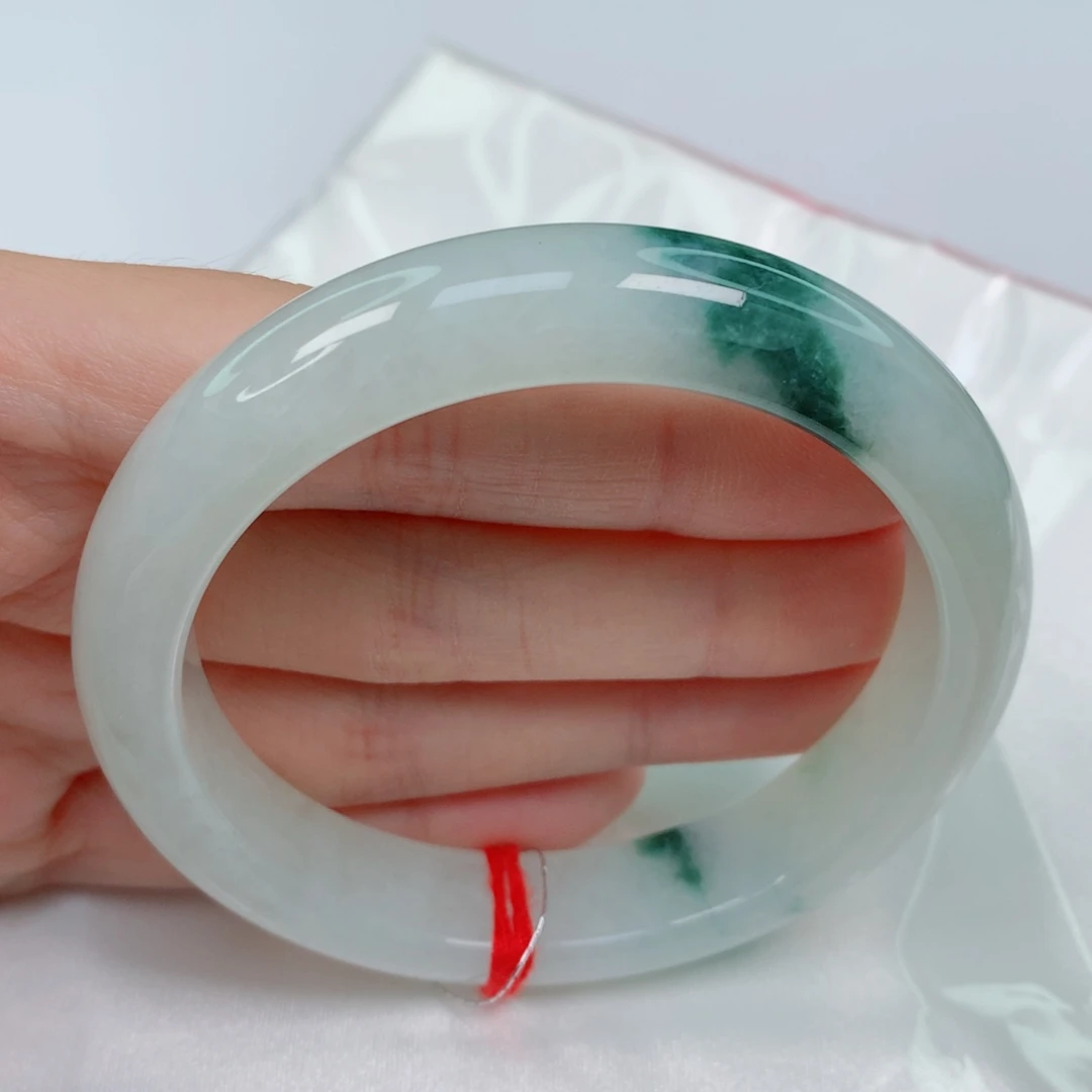 翡翠手镯未镶嵌57.3正圈