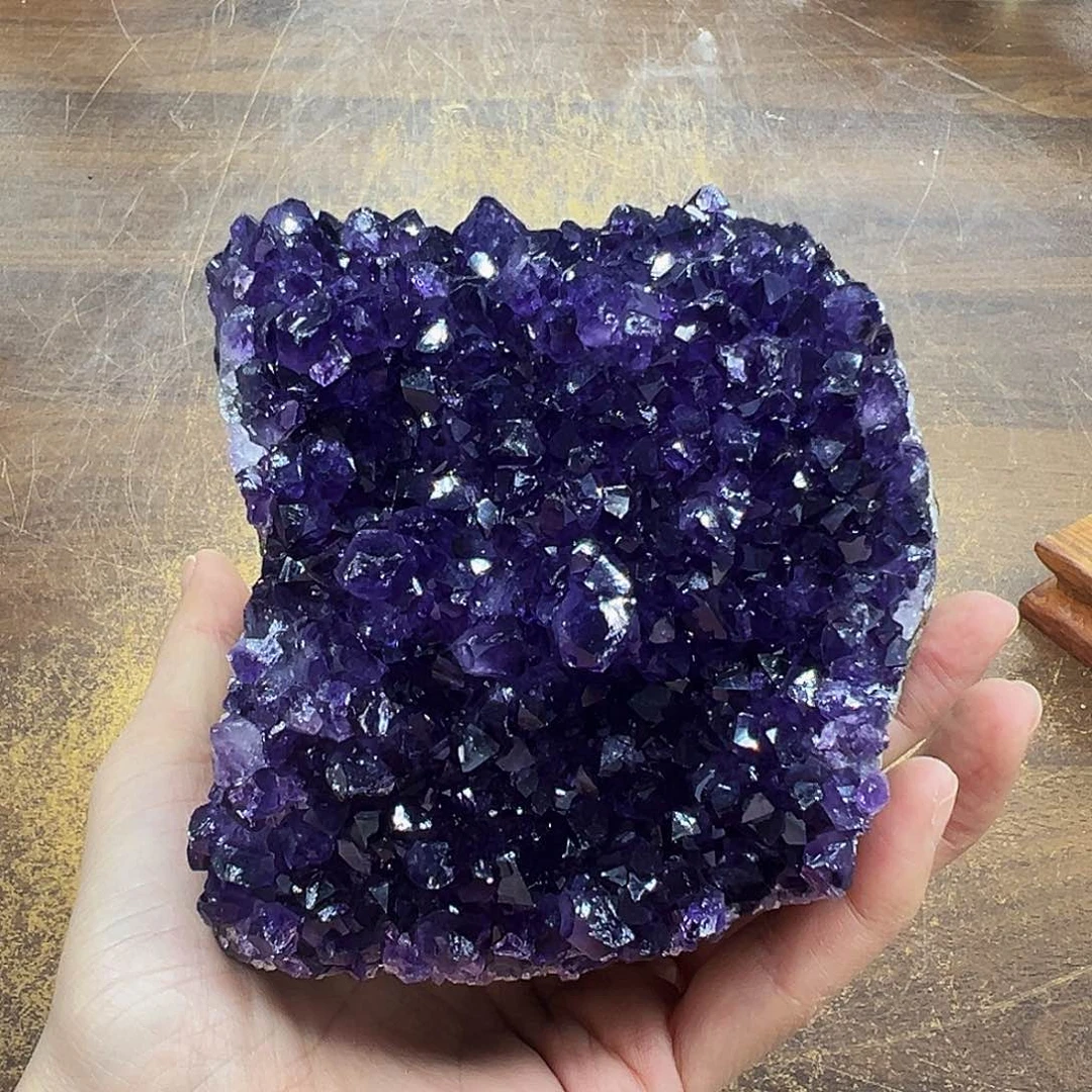 紫晶摆件未镶嵌晶体