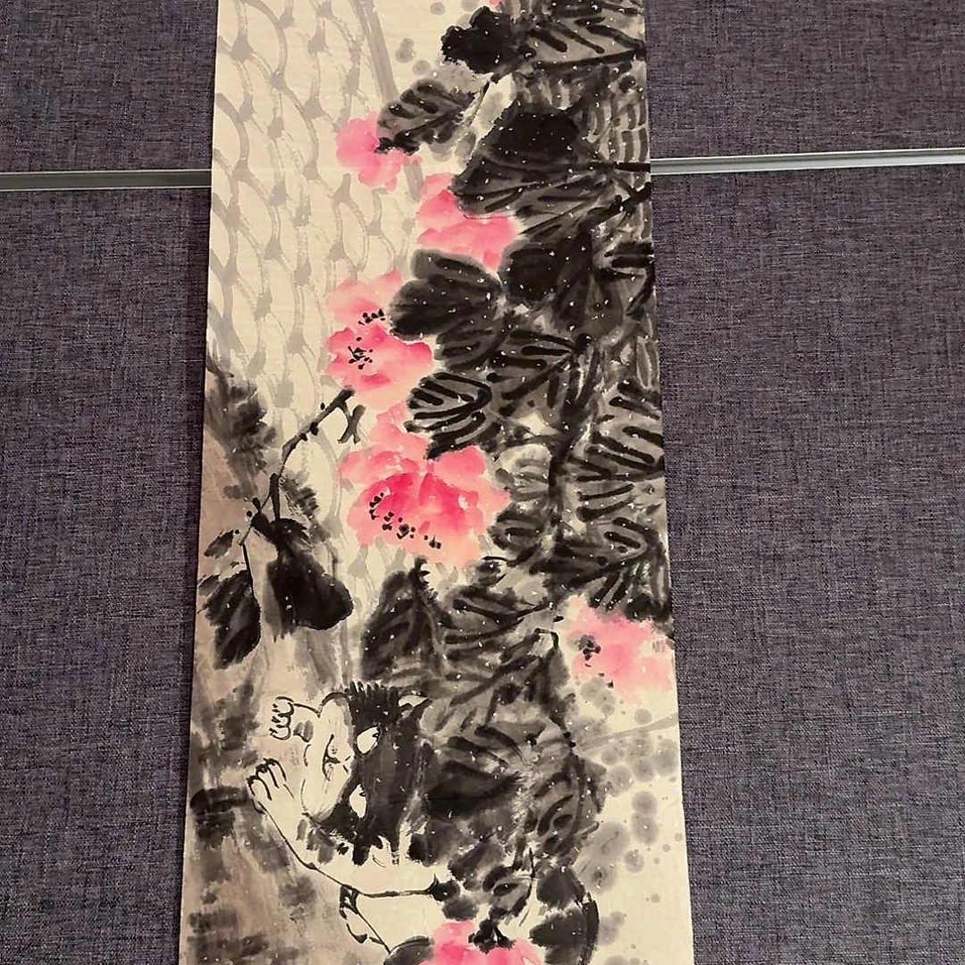 国画雷公老师作品画作