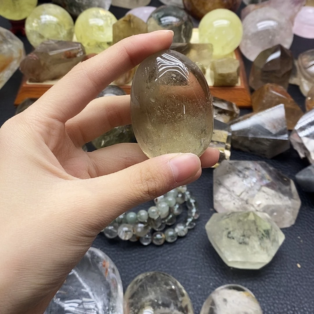 水晶珠宝半成品未镶嵌114水晶石