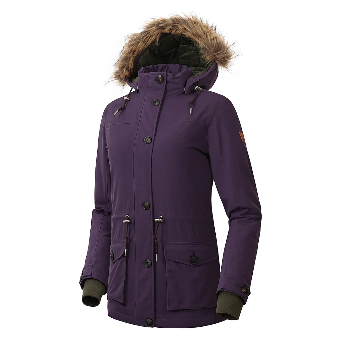 女款安迪维特防水硬壳防刮耐磨派克鸭绒羽绒服CW721504