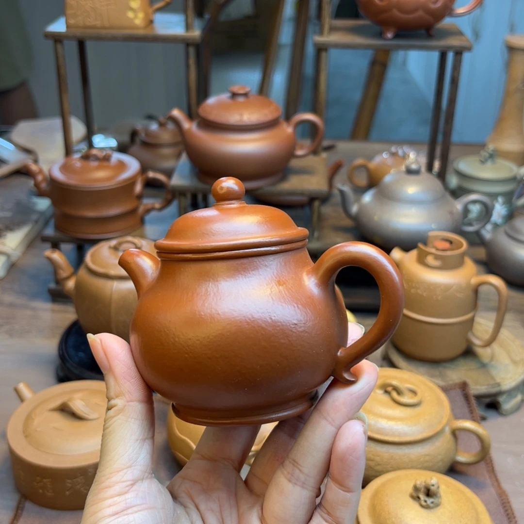 三***明茶壶紫砂手工制作原矿紫砂