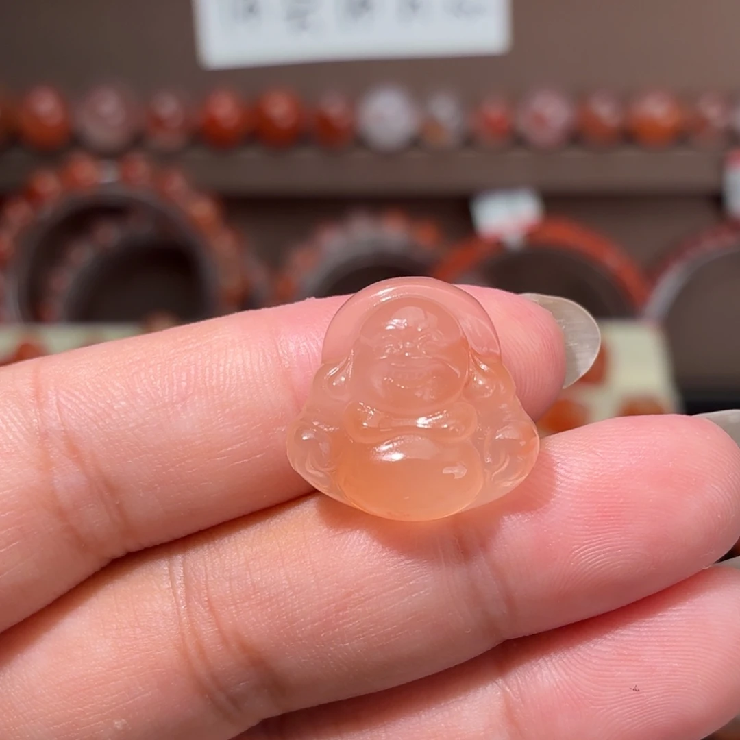 南红玛瑙未镶嵌川料佛公