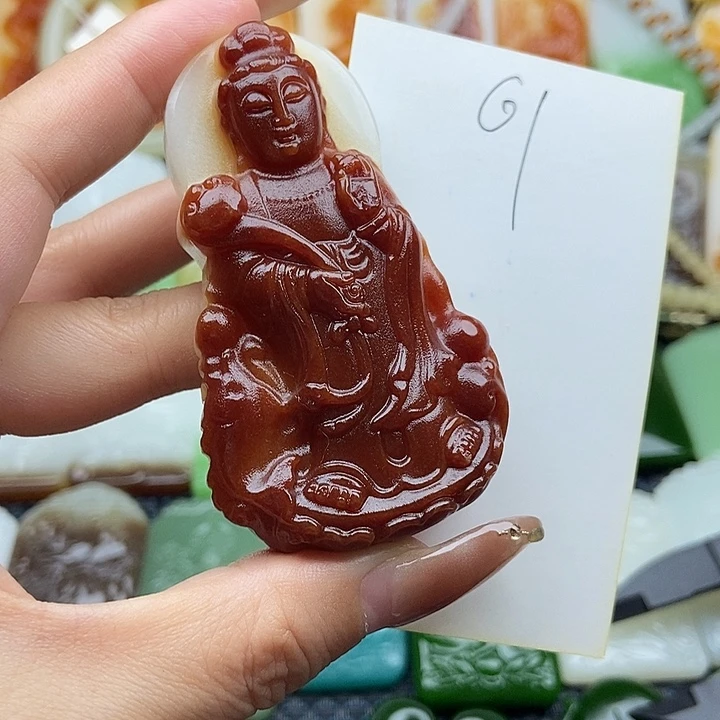 颈饰未镶嵌和田玉