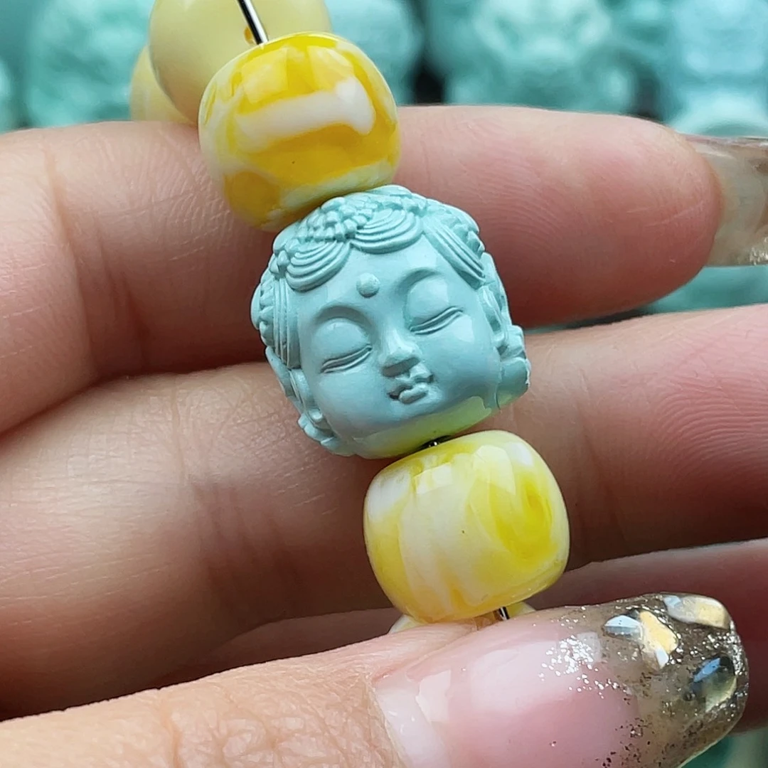 绿松石珠宝奇石未镶嵌