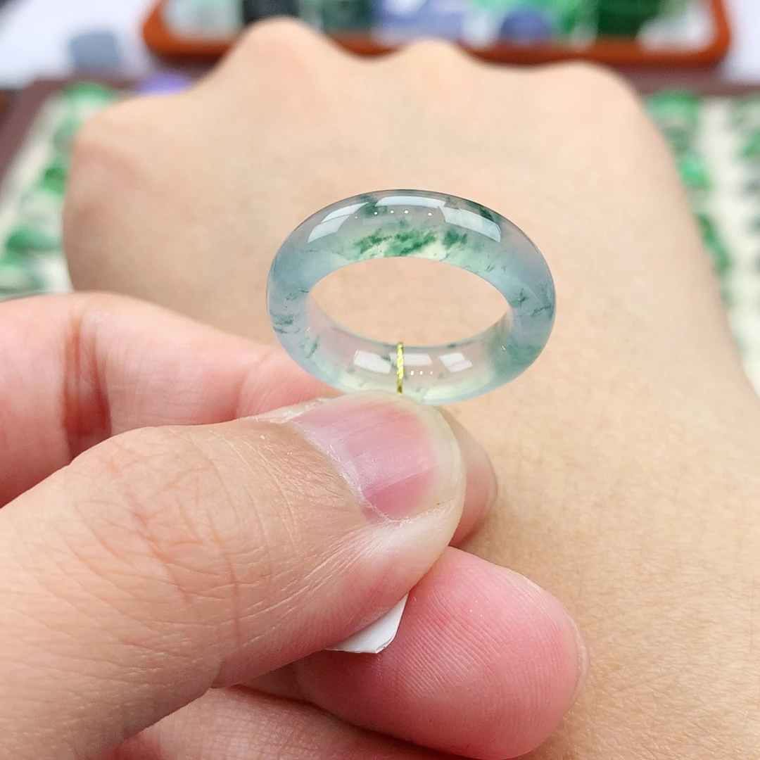 未镶嵌戒指翡翠9号