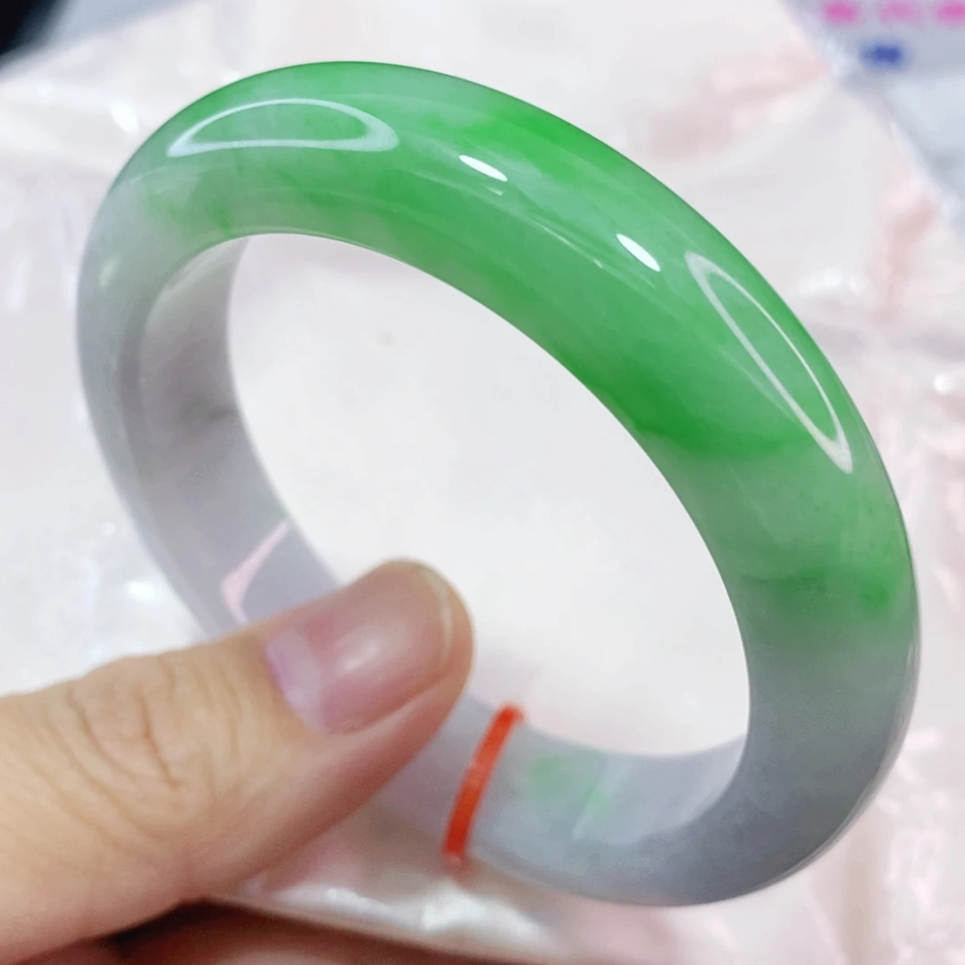 未镶嵌手镯翡翠54圈口