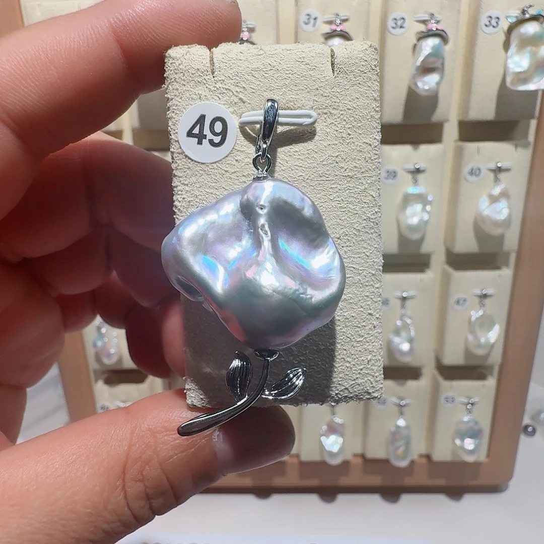 颈饰淡水珍珠合金