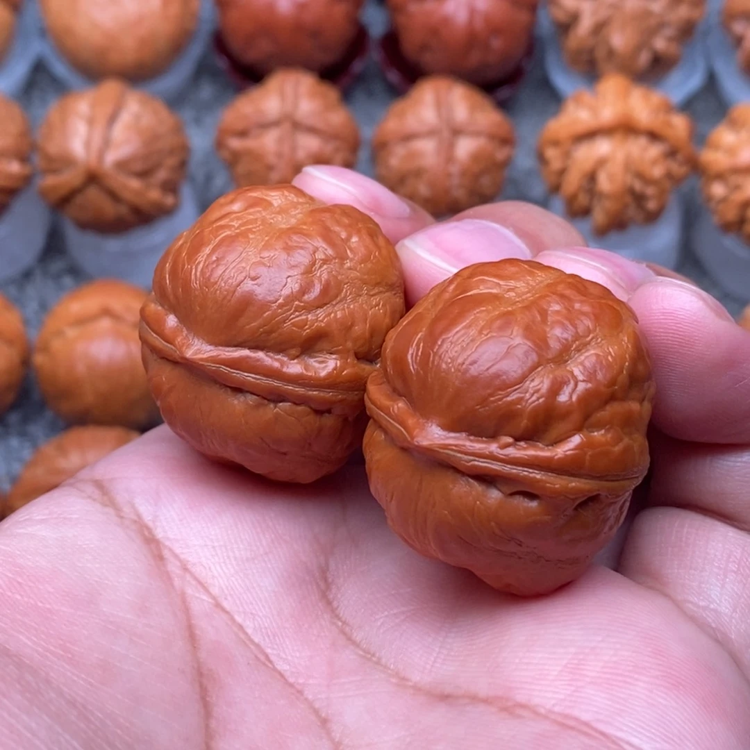 把件文玩核桃水晶蟾