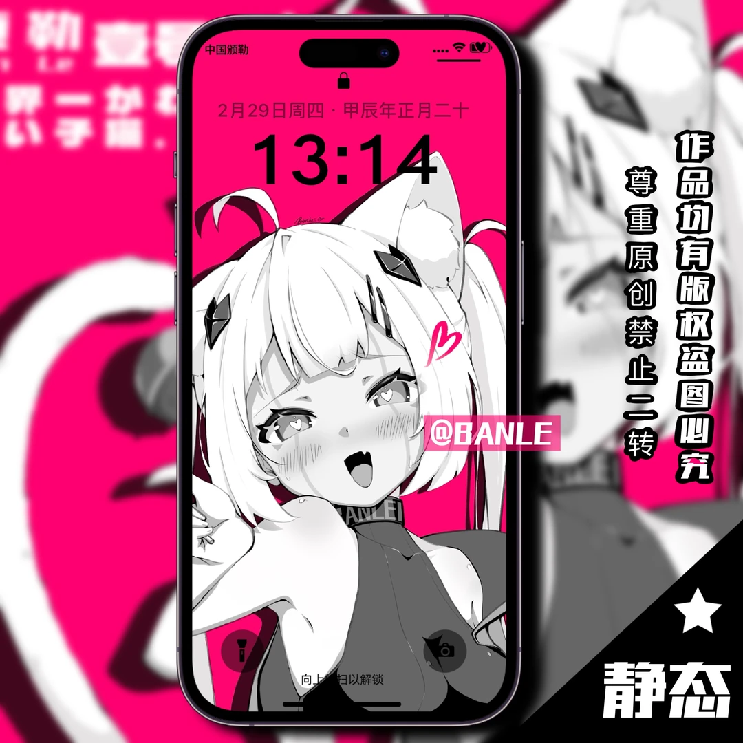 黑白/静态/手机/电脑/壁纸/颁勒一号机/原创