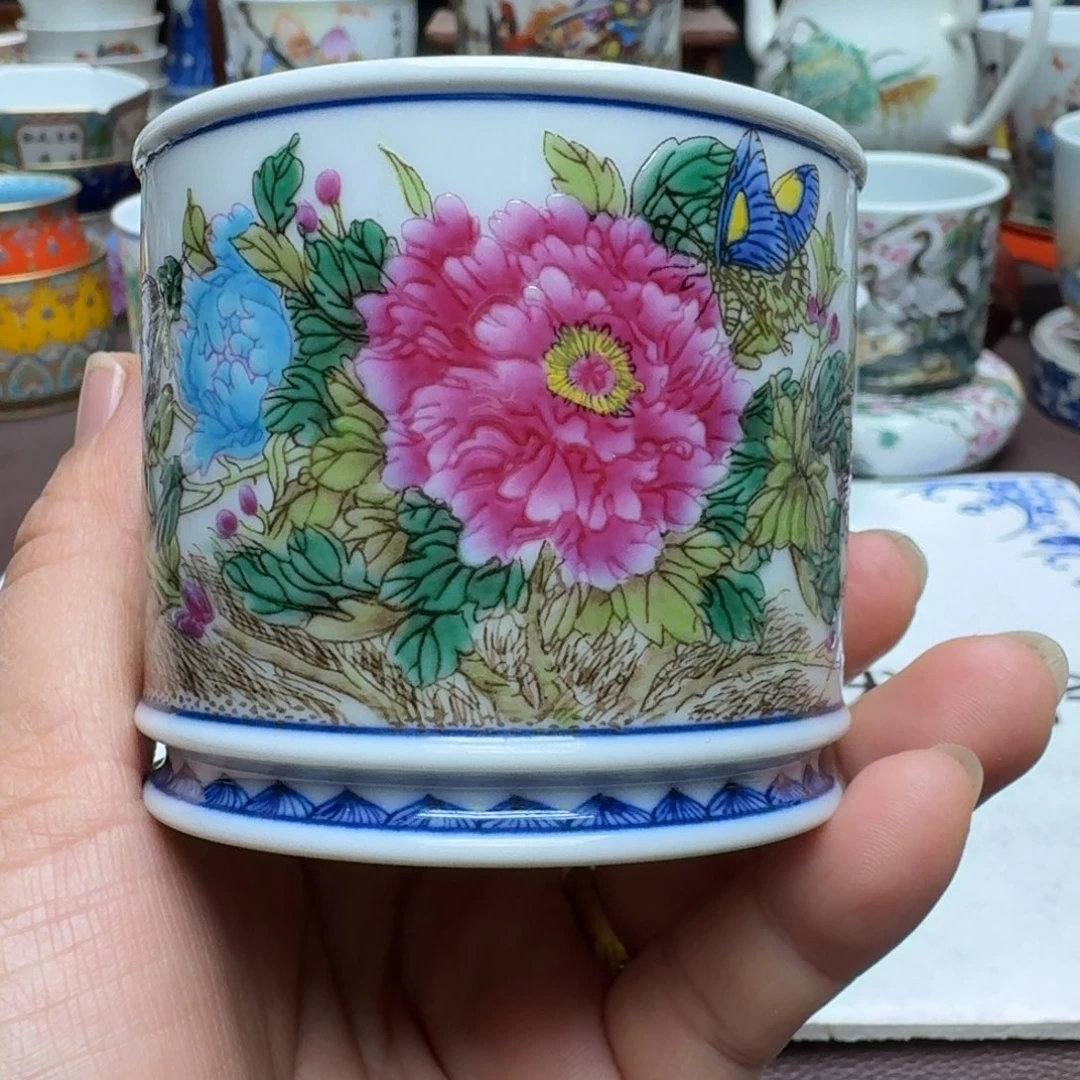 景德镇手工手绘展示