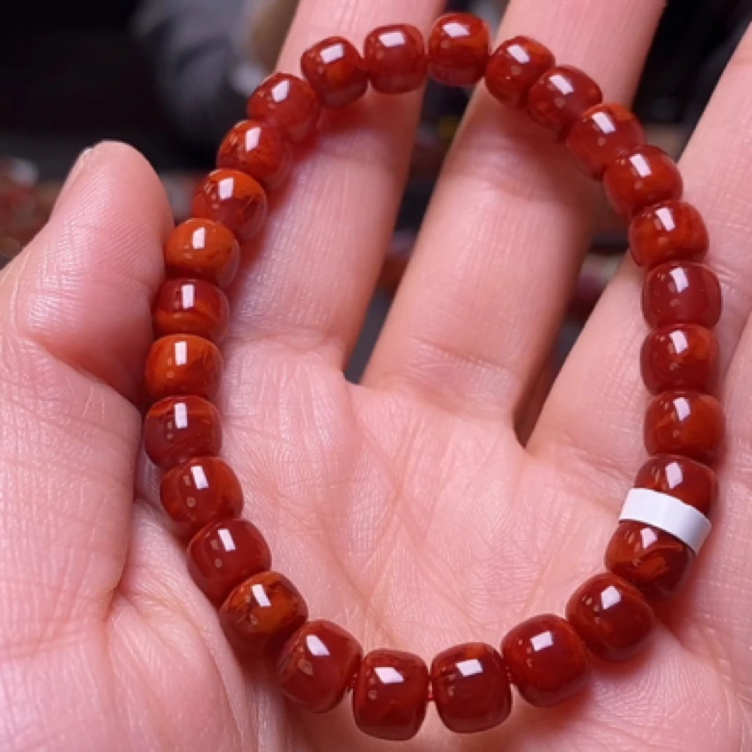 南红玛瑙单圈7mm+