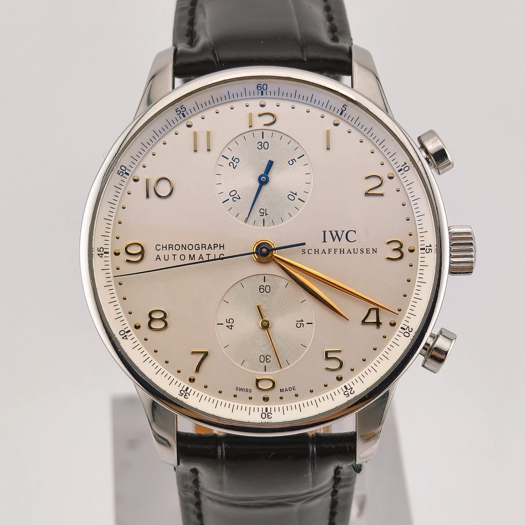 95新 IWC/万国 葡计/41mm/自动机械/男士腕表/休闲