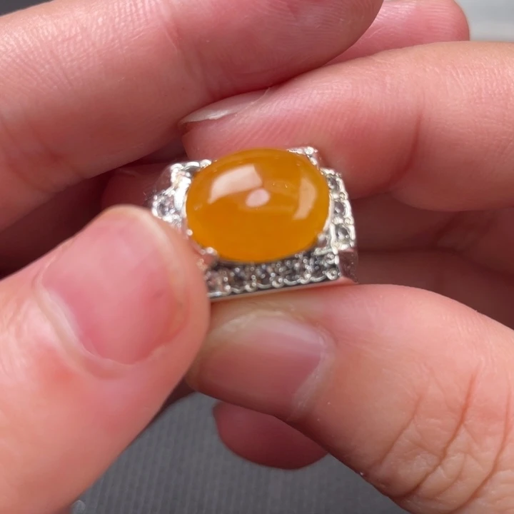 翡翠未镶嵌戒指缅甸天然翡翠