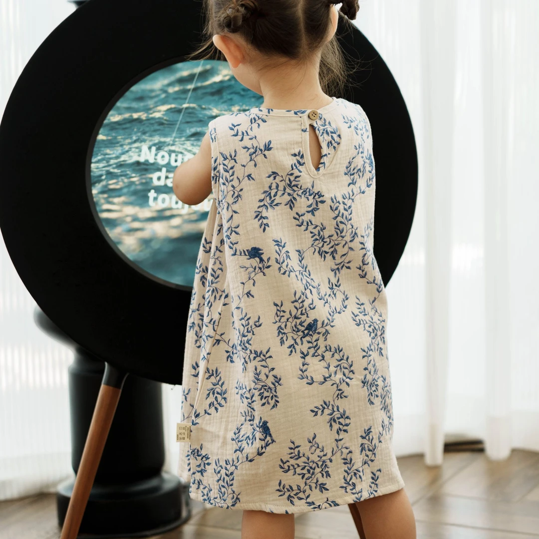 儿童夏款好舒服背心式连衣裙